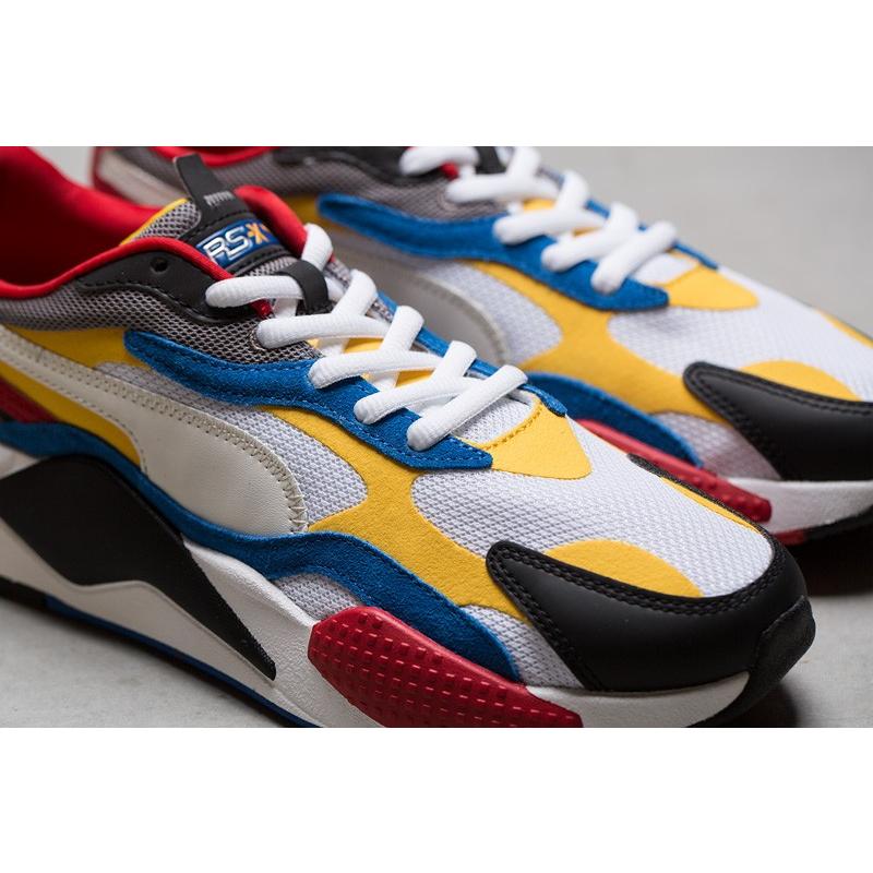 プーマ RS-X3 パズル 371570 04.プーマホワイト/スペクトライエロー