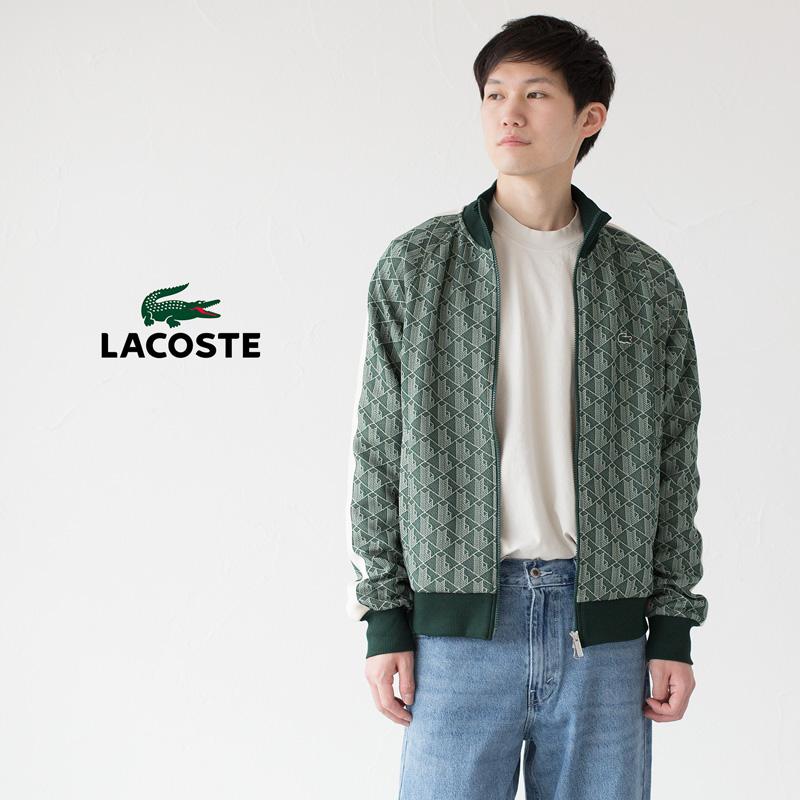 LACOSTE ラコステ モノグラム トラックジャケット SH0072L LACOSTE ラコステ モノグラム トラックジャケット SH0072L