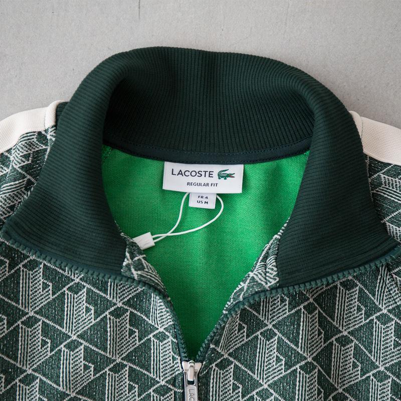 LACOSTE ラコステ モノグラム トラックジャケット SH0072L LACOSTE ラコステ モノグラム トラックジャケット SH0072L