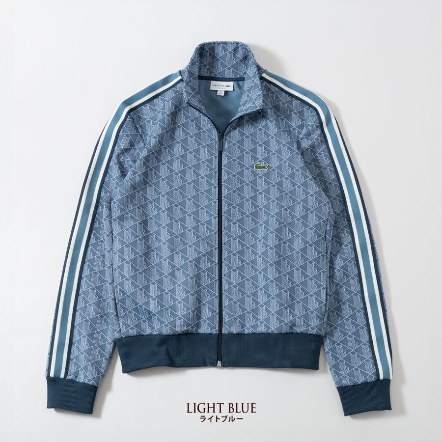 LACOSTE ラコステ モノグラム ジャカード トラックジャケット LACOSTE ラコステ モノグラム ジャカード トラックジャケット