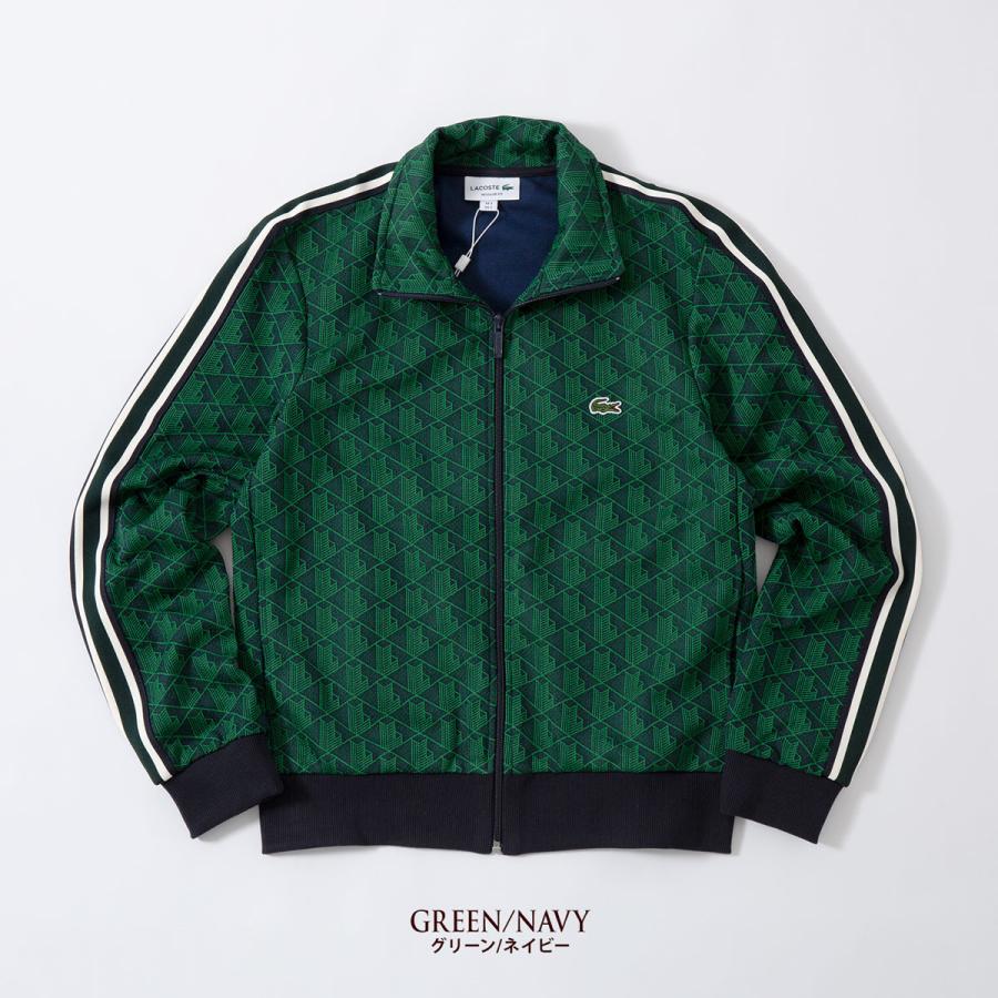 LACOSTE ラコステ モノグラム ジャカード トラックジャケット LACOSTE ラコステ モノグラム ジャカード トラックジャケット
