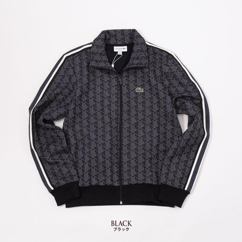 LACOSTE ラコステ モノグラム ジャカード トラックジャケット LACOSTE ラコステ モノグラム ジャカード トラックジャケット