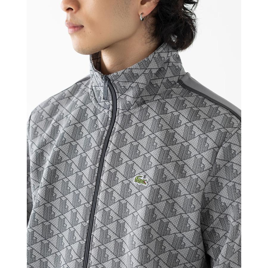 【最終値下げ¥25000→¥18000】LACOSTE トラックジャケット LACOSTE（ラコステ） ジャージ モノグラム ジャカード トラック