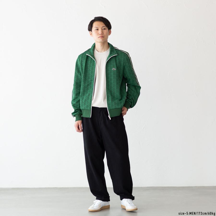 ラコステ モノグラム トラックジャケット LACOSTE SH1368-10 ラコステ モノグラム トラックジャケット LACOSTE SH1368-10