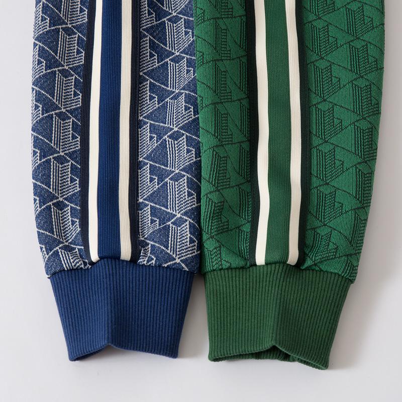 LACOSTE ラコステ モノグラム ジャカード トラックジャケット LACOSTE ラコステ モノグラム ジャカード トラックジャケット