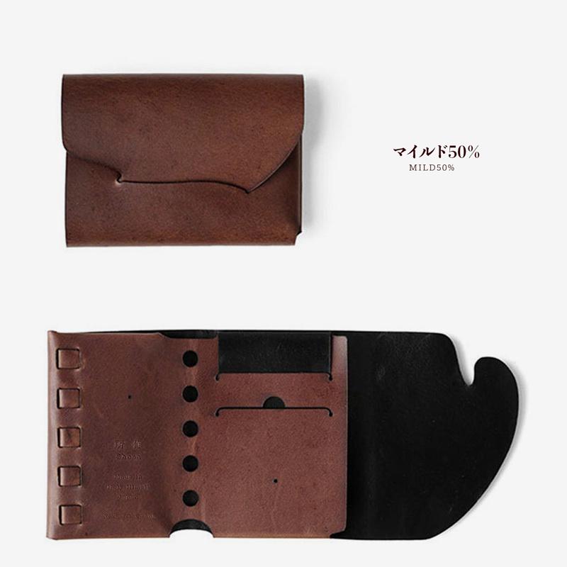 所作（shosa） 財布 cp ウォレット 2.5 shosa 日本製 本革 三つ折り