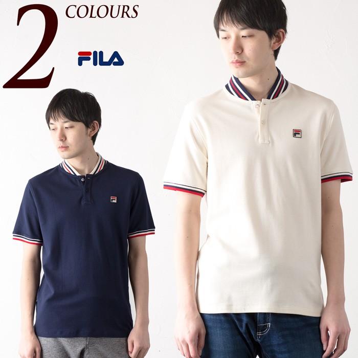 フィラ US企画 スキッパー ヘンリー ポロ FILA SKIPPER HENLEY SHIRT