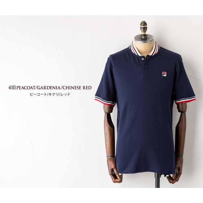 フィラ US企画 スキッパー ヘンリー ポロ FILA SKIPPER HENLEY SHIRT