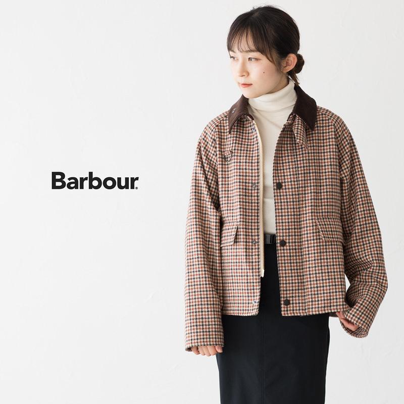 限定値下げ❗️＞Barbour spay ガンクラブチェック M ジャケット
