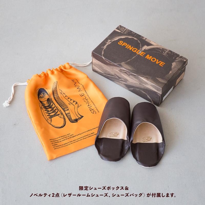 SPINGLE スピングルムーブ カンガルーレザー スニーカー SPM