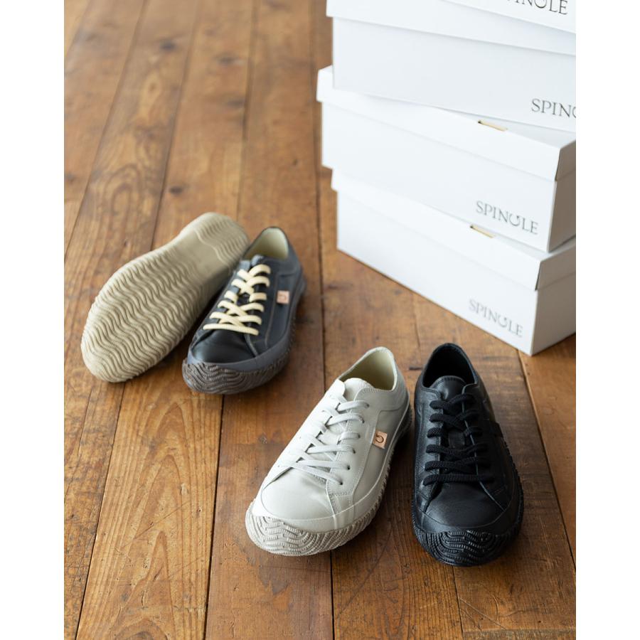 SPINGLE スピングル SP-110 日本製 カンガルー レザースニーカー