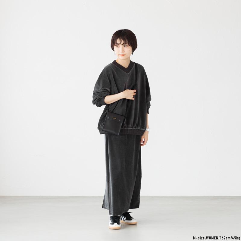 STAR&STRIPE スターアンドストライプ Vネック ベロア SSMD-045 STAR&STRIPE スターアンドストライプ Vネック ベロア SSMD-045