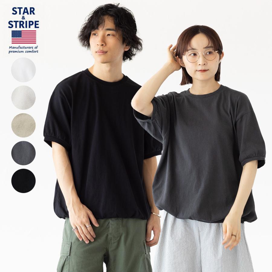 STAR&STRIPE（スターアンドストライプ） ベーシック リブ Tシャツ