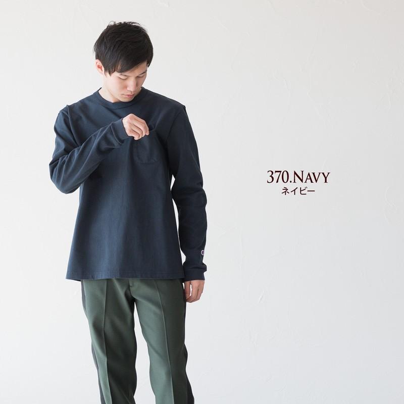 お買い得　チャンピオンT1011 ポケットロングTシャツ 6枚セットほぼ未使用品 Champion（チャンピオン） T1011 ポケット付き ロングスリーブ Tシャツ