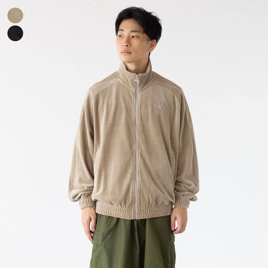 PUMA プーマ ユニセックス T7 オーバーサイズ ベロア トラック PUMA プーマ ユニセックス T7 オーバーサイズ ベロア トラック
