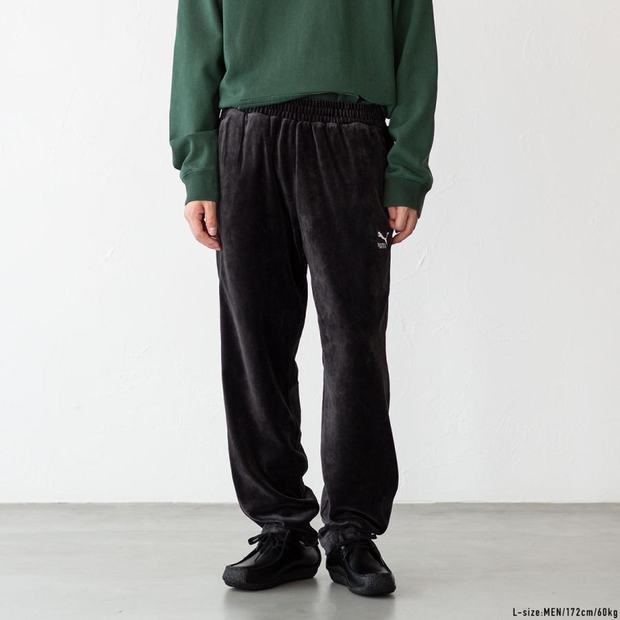 PUMA プーマ T7 ベロア トラックパンツ 621306 メンズ ジャージ PUMA プーマ T7 ベロア トラックパンツ 621306 メンズ ジャージ
