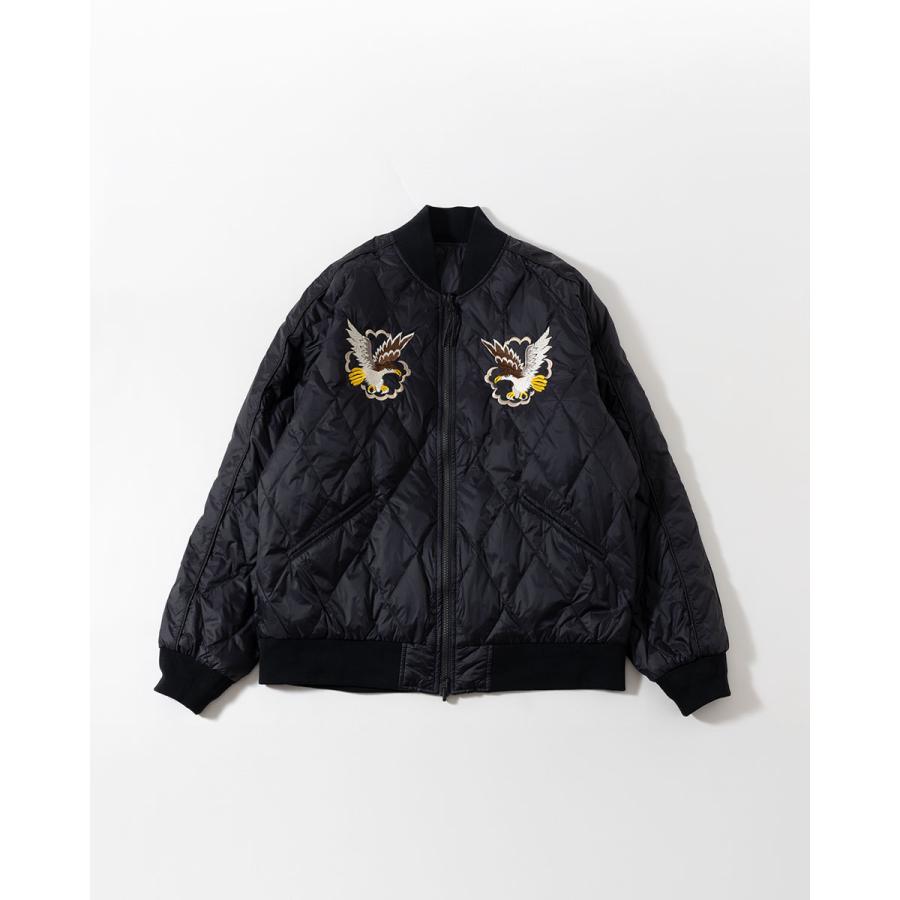 TAION（タイオン） リバーシブル スカジャン ダウン ジャケット