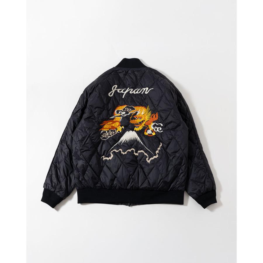 TAION（タイオン） リバーシブル スカジャン ダウン ジャケット