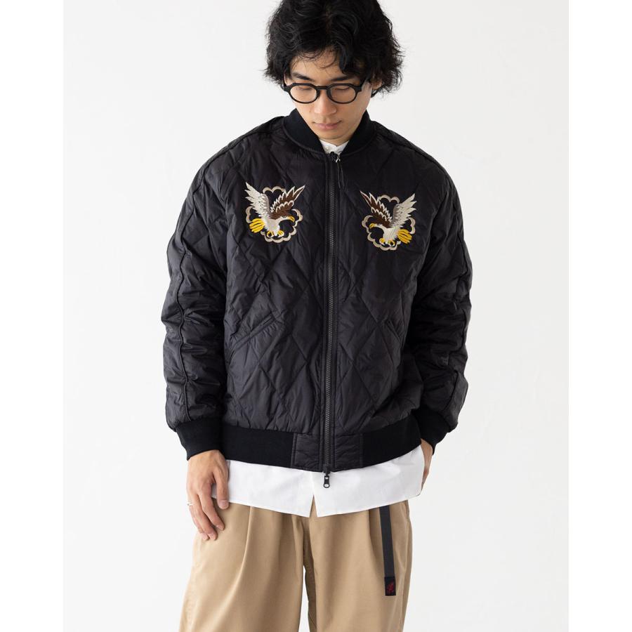 TAION（タイオン） リバーシブル スカジャン ダウン ジャケット