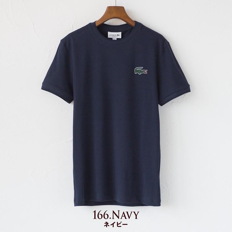 レタリング ワニ クルーネック Tシャツ TH3246L ワンポイント
