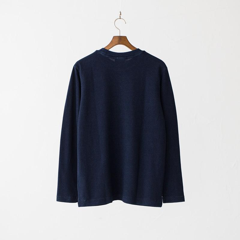 ラコステ インディゴ ピケ 長袖 Tシャツ TH372LJ / TH372EL 鹿の子