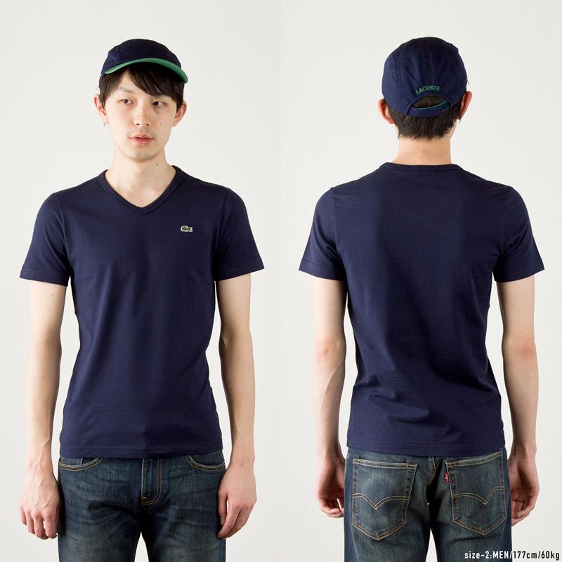 LACOSTE 製造中止・日本製 ラコステ 半袖 Vネック Tシャツ LACOSTE 製造中止・日本製 ラコステ 半袖 Vネック Tシャツ