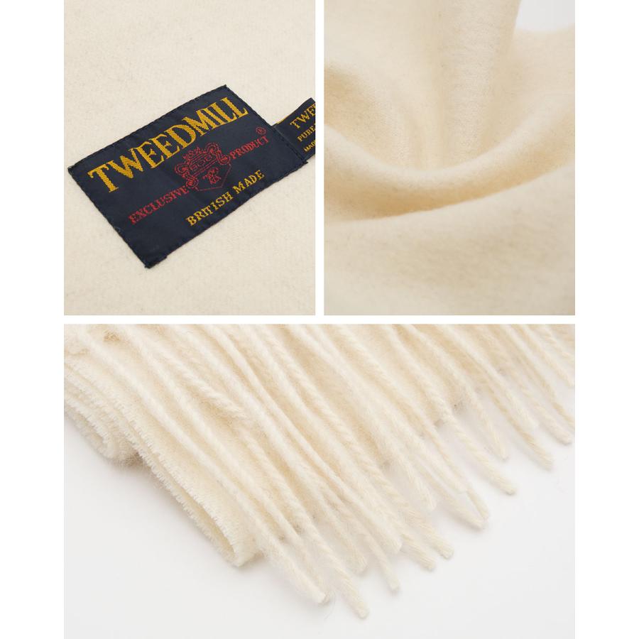 TWEED MILL（ツイードミル） ラムズ ウール マフラー 英国製 TWEEDMILL