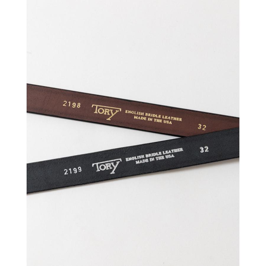 TORY LEATHER（トリーレザー） 1インチ ベルト ウィズ スナッフル