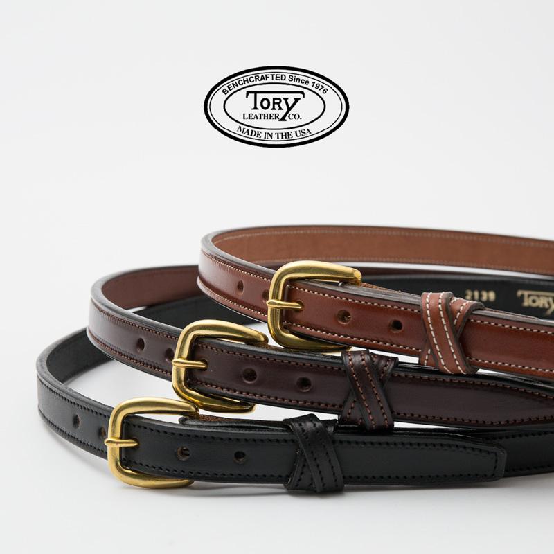 TORY LEATHER トリーレザー クロスキーパー ベルト 本革 英国 TORY LEATHER トリーレザー クロスキーパー ベルト 本革 英国