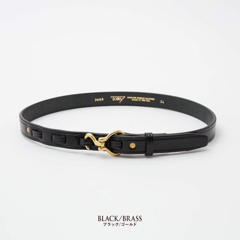 TORY LEATHER トリーレザー ミニ フックバックル ベルト 細め 1 TORY LEATHER トリーレザー ミニ フックバックル ベルト 細め 1