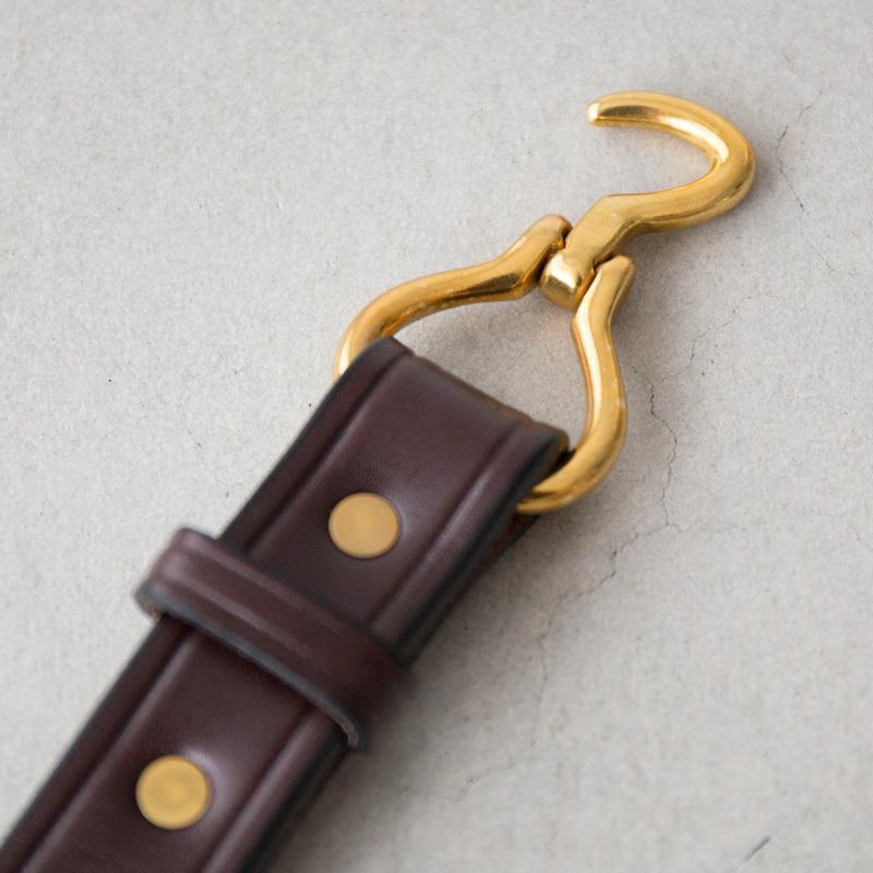 TORY LEATHER トリーレザー ミニ フックバックル ベルト 細め 1 TORY LEATHER トリーレザー ミニ フックバックル ベルト 細め 1
