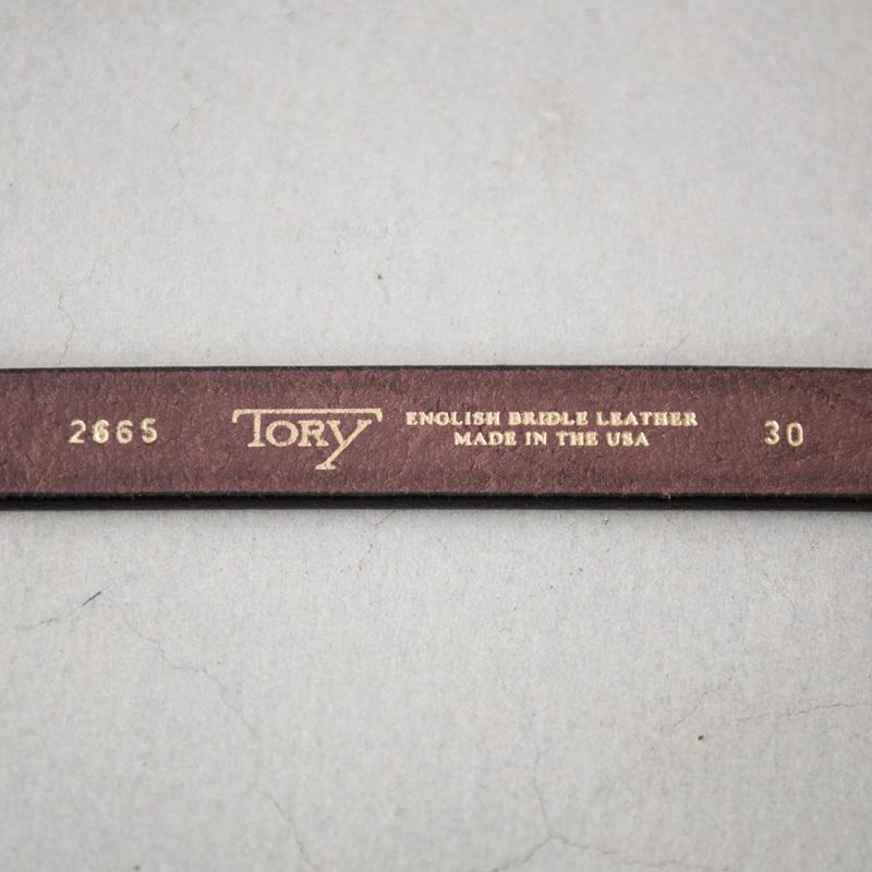 TORY LEATHER トリーレザー ミニ フックバックル ベルト 細め 1 TORY LEATHER トリーレザー ミニ フックバックル ベルト 細め 1