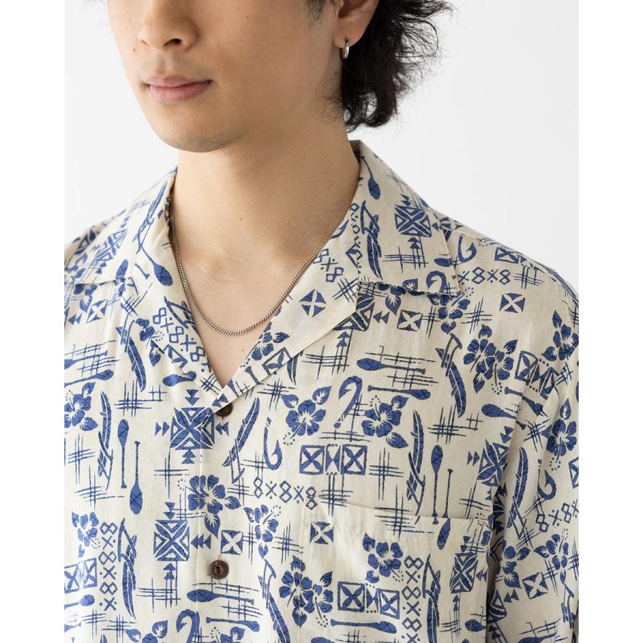 トゥーパームス アロハシャツ 米国製 ハワイアン シャツ MADE IN