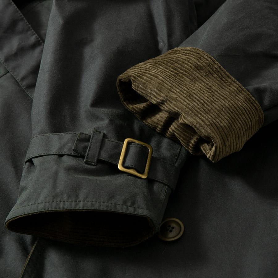 【極美品】Barbour オイルドトレンチコート  サイズ34 BARBOUR』（バブアー）復刻 オイルドコットン トレンチコート