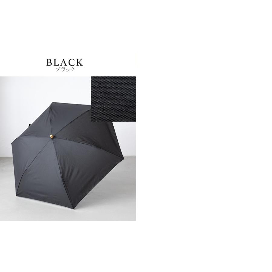 晴雨兼用　トラディショナルウェザーウェア バンブー折りたたみ 黒ブラック Traditional Weatherwear（トラディショナル ウェザーウェア