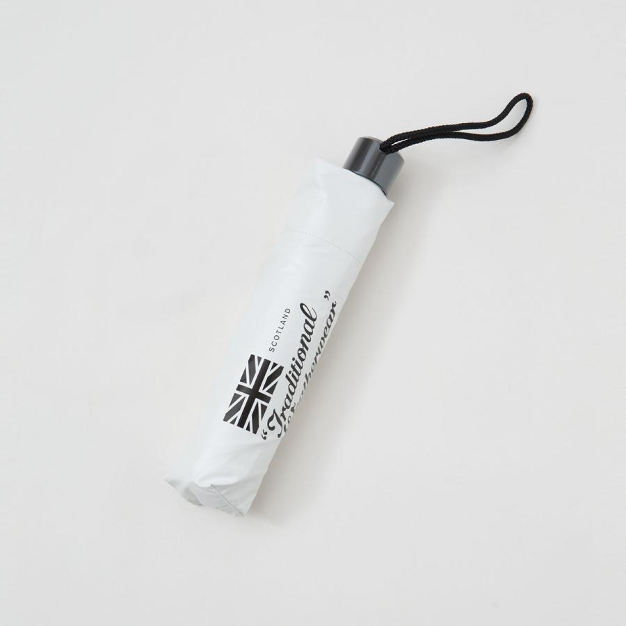 トラディショナルウェザーウェア　晴雨兼用折りたたみ傘　日傘　シルバー 別注 Traditional Weatherwear トラディショナル ウェザーウェア 晴雨