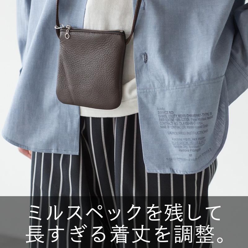 着丈リメイク US.NAVY シャンブレーシャツ '90s デッドストック