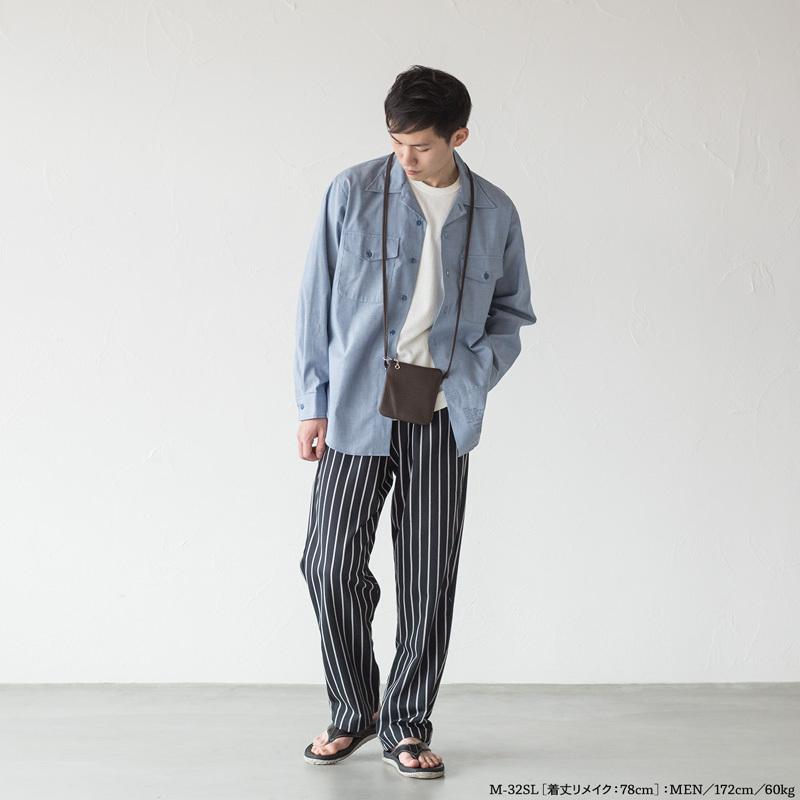 着丈リメイク US.NAVY シャンブレーシャツ '90s デッドストック