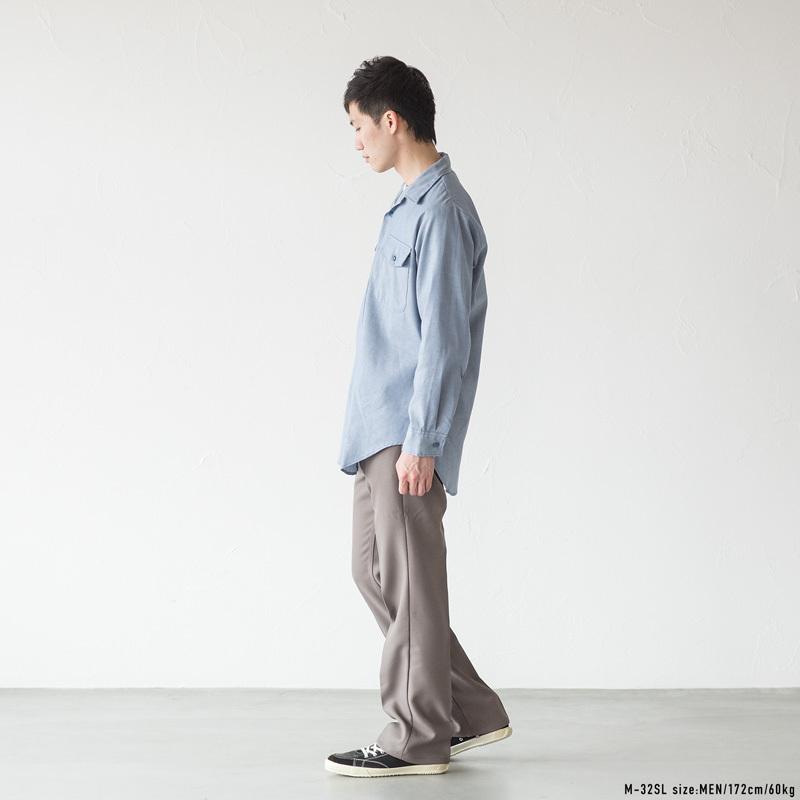 アメリカ軍 US.NAVY シャンブレーシャツ '90s デッドストック M-32SL
