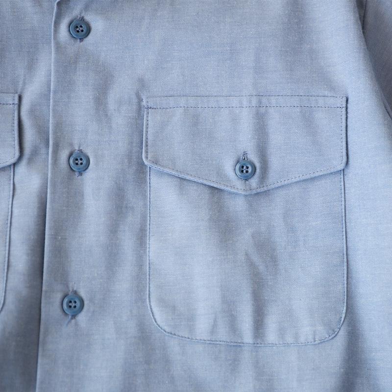 アメリカ軍 US.NAVY シャンブレーシャツ '90s デッドストック M アメリカ軍 US.NAVY シャンブレーシャツ '90s デッドストック M