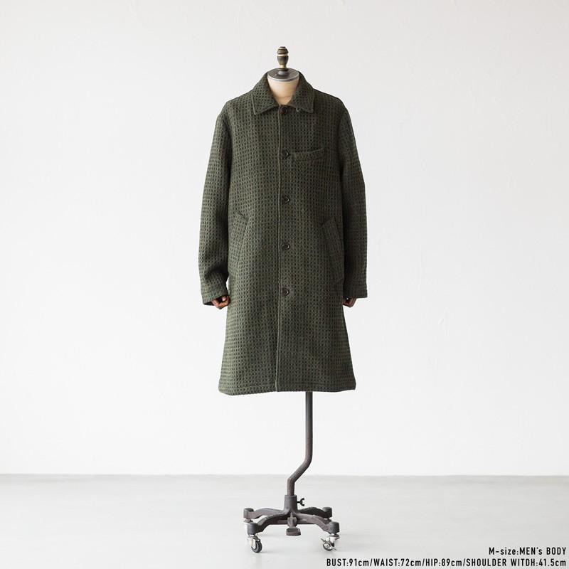 ユニバーサルワークス オーバーコート 3Dツイード 21523JP : ココチヤ