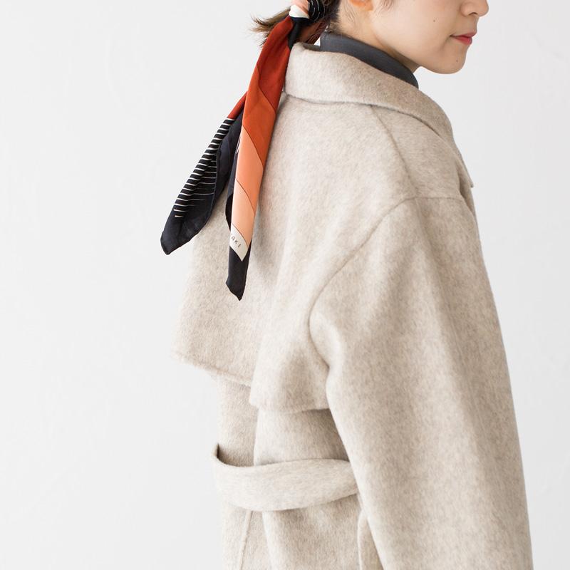 ヴァンソンエミレイユ バルカラー コート VM202DW25212 レディース