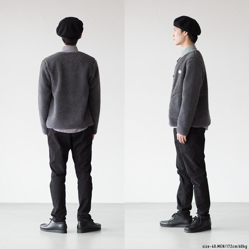 ヴァンソンエミレイユ ボア カーディガン SNAP CARDIGAN ヴァンソンエミレイユ ボア カーディガン SNAP CARDIGAN