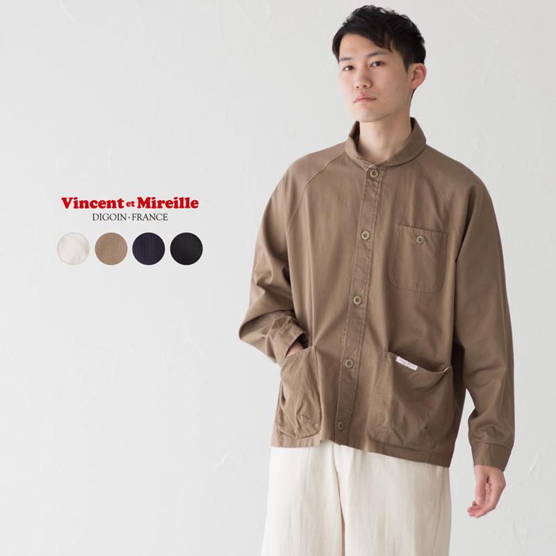 レディース＆メンズサイズ ヴァンソンエミレイユ ショールカラー