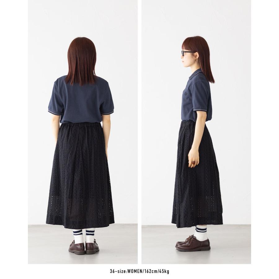 (まとめ)日本製 スーヒライ ブラウス Ebonyivory 臙脂スカート ジャンパースカート【Leilian WHITE LABEL