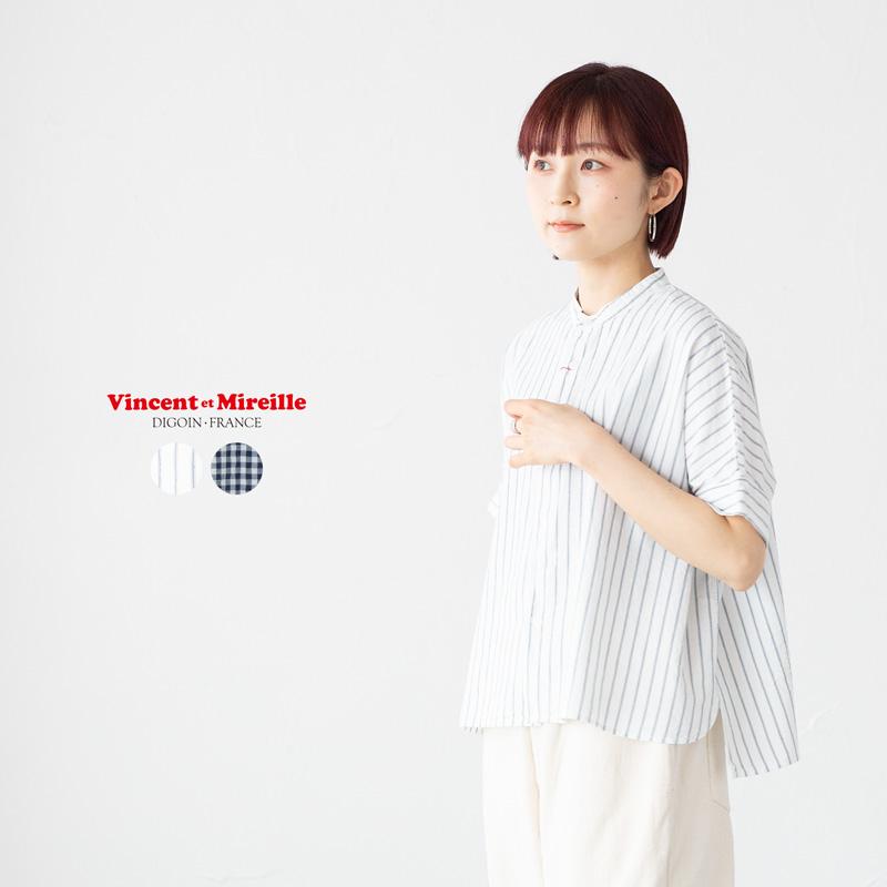 VINCENT ET MIREILLE（ヴァンソン エ ミレイユ） バンドカラー
