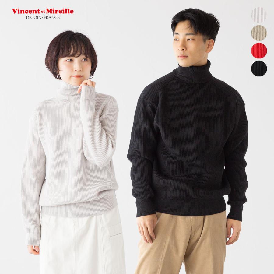 VINCENT ET MIREILLE ヴァンソンエミレイユ タートルネック VINCENT ET MIREILLE ヴァンソンエミレイユ タートルネック