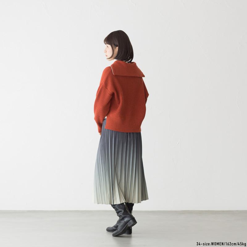 VINCENT ET MIREILLE（ヴァンソン エ ミレイユ） 8GG 畦編み ハーフ