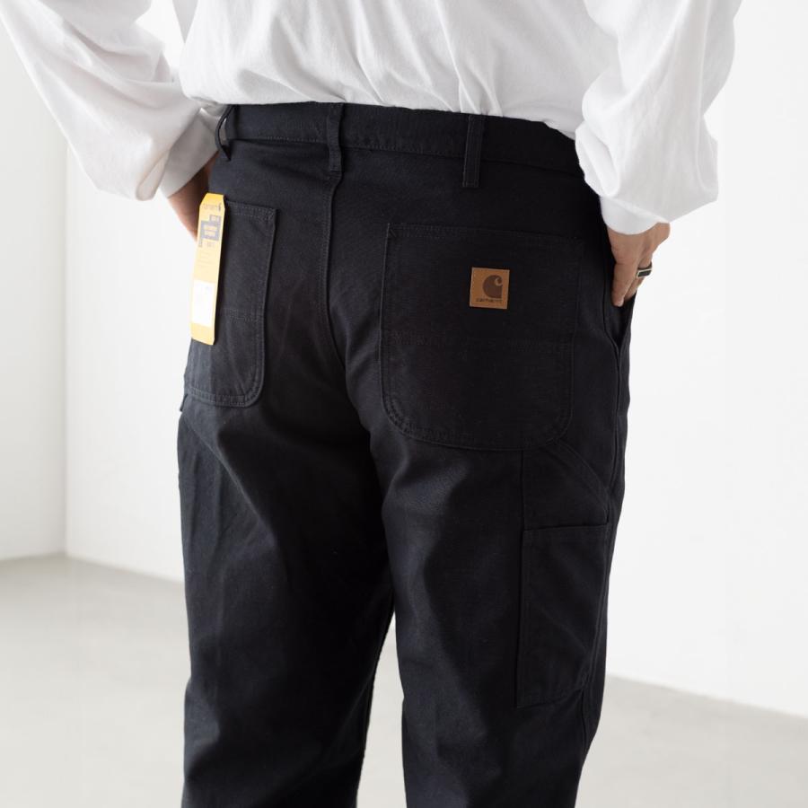 Carhartt B11 USA製 ダックワークパンツ ブラック フェード Carhartt（カーハート） 米国直輸入 ルーズフィット ウォッシュド