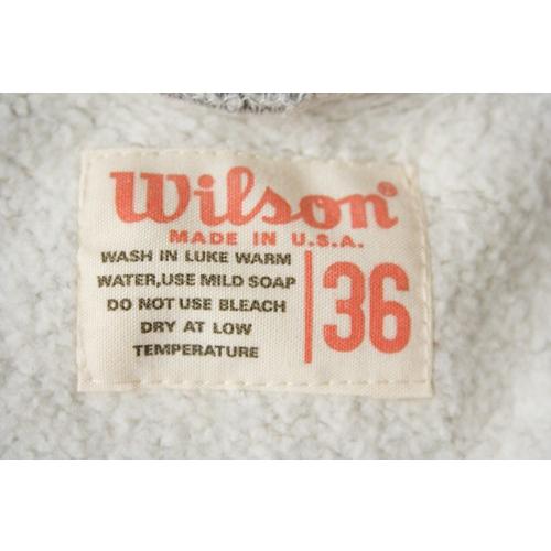 WILSON USAスウェット・フルジップパーカーメンズウイルソン